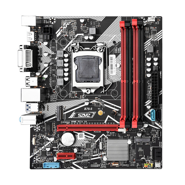 LGA 1155 Socket Quality Channel B75 Chipset B- S Motherboard with USB 3.0