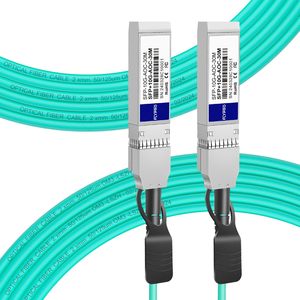 Câble de Fibre Optique Active OEM ODM FLYPROFiber 10G SFP AOC OM3 MMF DirectAttach pour Cisco SFP10GAOC30M Ubiquiti UniFi Supe - Product Image 1