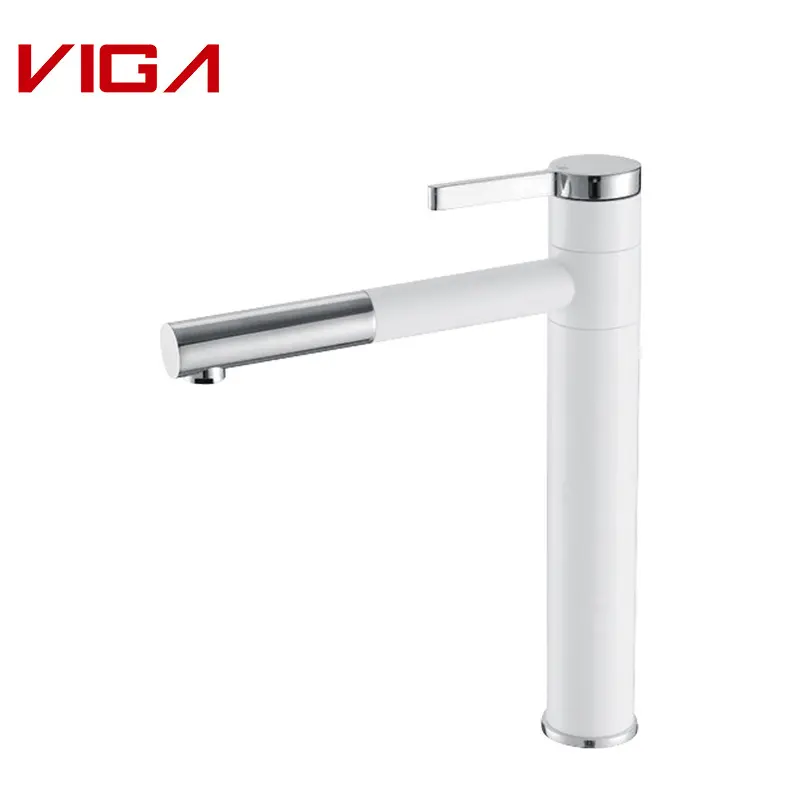 High Quality Long Spout Sink Faucet Lavatory Kitchen Faucet With Upc Certificate