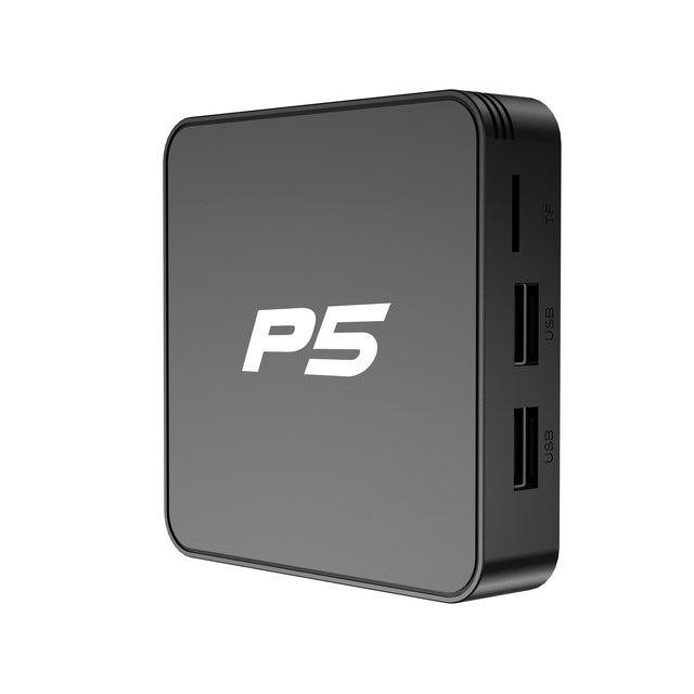 Wholesale P5 Android TV Box Q10.0 4K HDR 64 Bit Quad Core 1080p 60fps Fiber Optic Adapter 2GB+16GB Storage