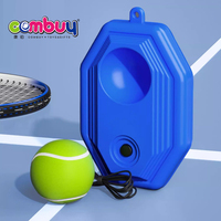 Kit d'entraînement sportif extérieur : Balles de jeu, Bandeau de boxe en plastique, Base et Double balle de tennis pour l'entraînement