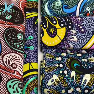 Super Holland Tissus imprimés Ankara 100% coton, tissus africains, satin - Product Image 1