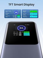 UGREEN Nexode Power Bank 25000mAh 200W Chargeur portable PD 3.1 Chargement rapide 90Wh Batterie 3 ports avec écran intelligent