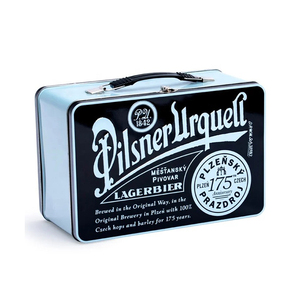 맞춤형 인쇄 식품 등급 힌지 금속 도시락 어린이 사탕 쿠키 주석 상자 손잡이 직사각형 빈티지 주석 도시락 상자 - Product Image 1