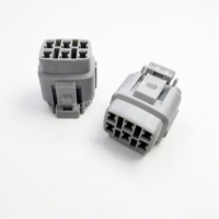 6187-6561 6180-6771 PBT gris sellado 6 pines macho y hembra conectores automáticos