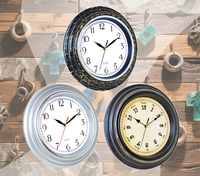 Jam Dinding Mewah Modern Layar Besar 13 Inci, Warna Cerah, Desain Dial, Cocok untuk Rumah, Kantor, Hotel, Toko, Dekorasi Berkualitas Harga Terjangkau