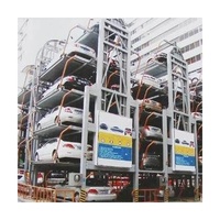 Système de stationnement en carrousel certifié TUV, 8 SUV, stationnement vertical rotatif intelligent extérieur automatisé haute densité