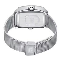 Jam Tangan Pria MINI FOCUS Mewah Desain Hollow Quartz Arloji Pria Bisnis Tahan Air Tali Mesh MF0322G