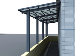 <span class=keywords><strong>Petit</strong></span> abri de <span class=keywords><strong>voiture</strong></span> de petite taille en aluminium, imperméable, pour les espaces limités, stationnement extérieur - Product Image 4