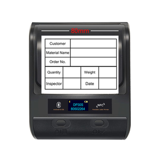 Stampante per etichette in rotolo per macchina da stampa digitale a colori da 80mm etichetta per prezzi portatile Mini stampante termica per etichette adesive a colori - Product Image 1