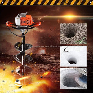 High-<b>Power</b> 52cc Industrial Grade Handheld Gasoline Machine DIY Agricultural Drill Digger Grassland Pile Drilling <b>Tool</b> - Product Image 5