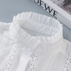 Camisón <span class=keywords><strong>de</strong></span> encaje para mujer con cuello <span class=keywords><strong>de</strong></span> <span class=keywords><strong>perlas</strong></span>, camiseta con cuello falso <span class=keywords><strong>de</strong></span> piedra natural para hombre, cuello clerical pastoral para hombre - Product Image 2