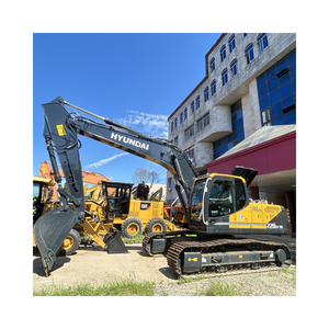 รถขุดฮุนได 220LC-9S มือสอง 22 ตัน เครื่องยนต์ยันมาร์แท้ ประหยัดน้ำมัน ปั๊มมอเตอร์แบบตีนตะขาบ มีสินค้าในสต็อก - Product Image 1