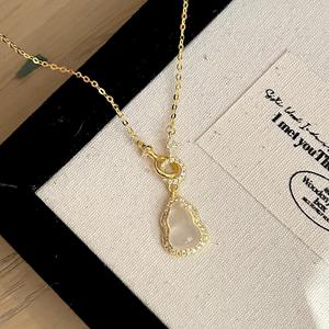 Collar de Plata de Ley S925 con Diseño de Estrella Dulce y Borla de Diamantes, Diseño de Nicho con Estrellas Brillantes, Collar de Lujo con Incrustaciones de Luces - Product Image 3