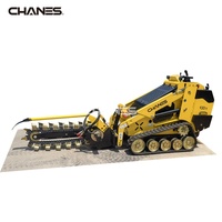 Mini accessoire de trancheuse le plus vendu pour chargeuse compacte Skid Moteur diesel bon marché de la Chine utilisé Mini chargeur sur chenilles Track Drive