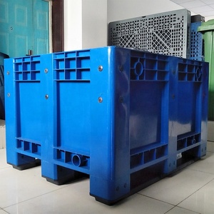 Heavy Duty Stackable Lưu Trữ Nhựa <span class=keywords><strong>Pallet</strong></span> Hộp Với Bánh Xe Nhựa <span class=keywords><strong>Pallet</strong></span> Hộp - Product Image 5