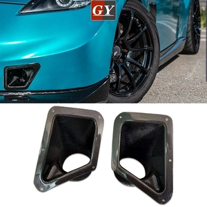 Fibra di carbonio NIS RC stile paraurti anteriore aria di raffreddamento condotto (coppia) per NISSAN 08- 370Z Z34 - Product Image 2