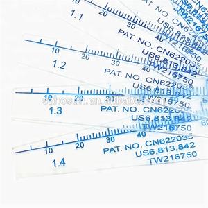 व्यापक रूप से उपयोग उच्च गुणवत्ता वाले प्लास्टिक कोटिंग मोटाई गेज माप सीमा 1.00 मिमी 16 pcs/सेट 0.02 - Product Image 3