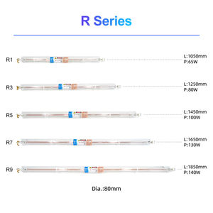 योंगली 100w co2 ग्लास लेजर ट्यूब लेजर उपकरण भागों को पैकेजिंग और कागज उत्पादों उद्योग के लिए लेजर फोकस लेंस बिजली की आपूर्ति - Product Image 4