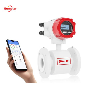 Medidor de Fluxo Eletromagnético Digital Inteligente à Prova de Explosão ATEX RS485 Pulse IP68 em Aço Inoxidável SS316L para Lodo e Água - Product Image 1