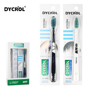 Cepillo de Dientes Dycrol Premium No.3505, Elimina las Manchas de Humo, Cepillo de Dientes Manual para Adultos - Product Image 1