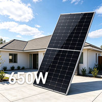 Harga Sistem Kit Panel Surya Jinko 550W 600W 650W Pv Panel Tipe-N TOPCon Bifacial dengan Baterai dan Inverter