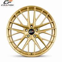Jantes forgées sur mesure CF 20 21 22 pouces 5*130 PCD 71.6 CB compatibles avec Porsche Taycan Cross Turismo Marque privée ODM