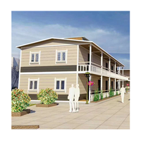 Mini projets d'appartements de villas de meubles modernes Villas modulaires pré-fabriquées personnalisées pour petites maisons