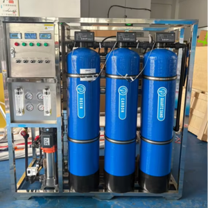 500LPH商用逆浸透水フィルターシステムPLCポンプ220V電気家庭用屋外1年間保証 - Product Image 1