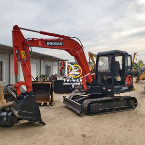 Prix Spécial Usine Corée d'origine Doosan Mini-excavatrice sur chenilles d'occasion DH55 5 tonnes Autres modèles d'occasion DH55 DX60 DX140 DX150 - Product Image 6