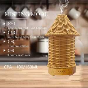Nouvelles idées de produits 2025 électronique rotin aromathérapie Machine maison électronique appareil <span class=keywords><strong>collier</strong></span> <span class=keywords><strong>purificateur</strong></span> <span class=keywords><strong>d</strong></span>'<span class=keywords><strong>air</strong></span> diffuseur - Product Image 2