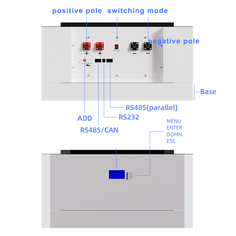 48V Solar Battery Lithium 100ah 200Ah Easy Install 5Kwh 10Kwh Stacked Model for Energy Storage System Use Battery · image 6