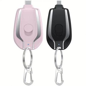 Wholesale 1500Mah Emergency Powerbank Pocket <b>Key</b> Chain Charger Mini Portable Mobile Power Bank - Product Image 3