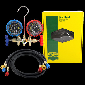 Profit <b>Car</b> Air Conditioner Refrigerant Gauge CT-536G Dual Gauge Set R22 Pressure Gauge for <b>Repair</b> and Replacement - Product Image 4