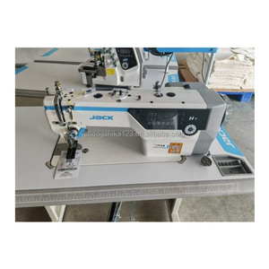 Machine à coudre industrielle Jack H7 numérique à point noué avec transport supérieur pour sacs, coussins, cuir, gants et fauteuils - À vendre - Product Image 1