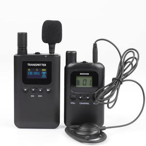 Système de guide touristique sans fil Whisper Tour Guide Talk Device Equipment For Tourist GroupVisit Meeting Gathering Translat - Product Image 1