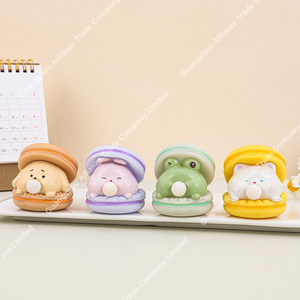 TPR <b>Mini</b> Cute Macaron Stress Relief <b>Bubble</b> Blower Squeeze Toys Home Decoration Desktop Ornaments Soft Crafts Fidget Toys - Product Image 6