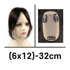Pelucas para Mujer Cosmo en Corea Premium (6x12)-12 Pulgadas, Peluca de Cabello Humano de Aspecto Natural, Textura Lisa y Suave, Uso Diario, Saludable - Product Image 3