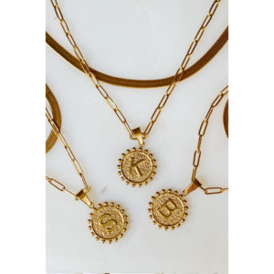 Collier à double chaîne avec initiales - Product Image 6