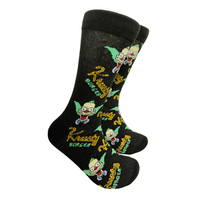 Chaussettes tendance pour hommes, personnages de dessins animés tricotés sur mesure, coton coloré, hiver, chaussettes amusantes unisexes
