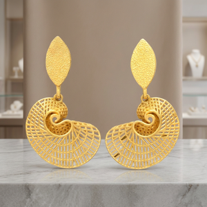 Handmade Brass Gemstone <b>Earrings</b> with Rhodium Plating Boho Ethnic Fashion <b>Earrings</b> - Product Image 3