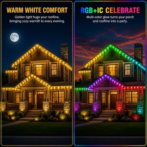 Luci LED Pixel RGBW da 30mm per Esterni, 12V 24V 36V IP68, Illuminazione Decorativa Natalizia Permanente - Product Image 5
