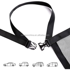 Barrière de filet de voiture pour chien 3 couches étanche pliable maille ABS protection universelle pratique climatisation cordon élastique Flexible - Product Image 3