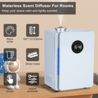 Diffuseurs d'arômes sans eau OEM ODM en métal à montage mural 300ML minuterie d'arrêt automatique contrôlée par APP pour les hôtels à domicile US Electric