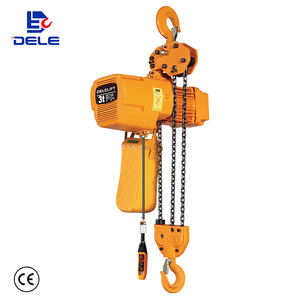 Rantai listrik kualitas tinggi kerekan 2ton bergerak motor kerekan konstruksi rantai listrik winch dengan kait - Product Image 2