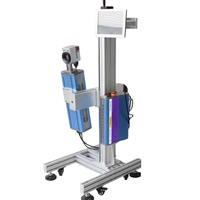 Machine d'impression laser CO2 automatique BVE avec lecteur USB pour le codage des dates sur les produits alimentaires et les boissons