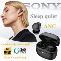 Schlaf-Ohrhörer ANC TWS Kabellose Bluetooth-Kopfhörer Geräuschunterdrückende In-Ear-Schlafkopfhörer Weißes Rauschen Stereo-Musik