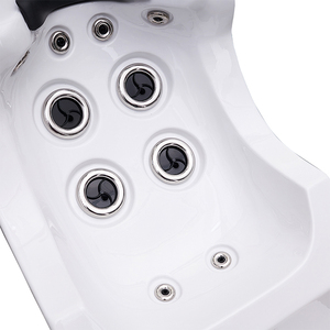 Siège de massage en acrylique durable, fauteuil de massage à remous pour SPA, <span class=keywords><strong>piscine</strong></span>, hydrothérapie, fauteuil de spa à jets - Product Image 6