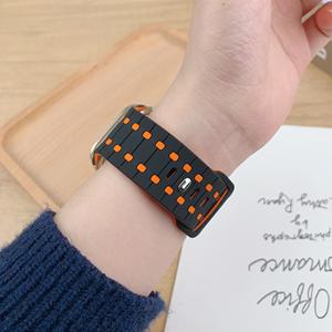 Correa Deportiva de Silicona Suave de Repuesto para <span class=keywords><strong>IWatch</strong></span> 10/4/5/6/<span class=keywords><strong>7</strong></span>/<span class=keywords><strong>8</strong></span> de 40 mm, Profesional, Cómoda, Transpirable <span class=keywords><strong>y</strong></span> Moderna - Product Image 6