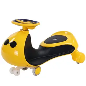 Factory Supply Cheap Price Yellow/Red/White Plastic Baby Swing Car
